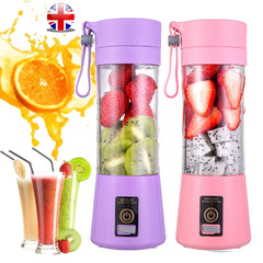 USB Mini Rechargeable Personal Blender | Smoothie & Shake Maker | Portable Fruit Juicer – UK Stock