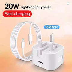 USB-C PD Plug mobile phone Charger For iPhone 14 13 12 11 Pro Max 8 7 6 6s Plus