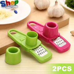 Garlic Press Grinder,Manual Compact Garlic Mini Crusher,304 Stainless Steel