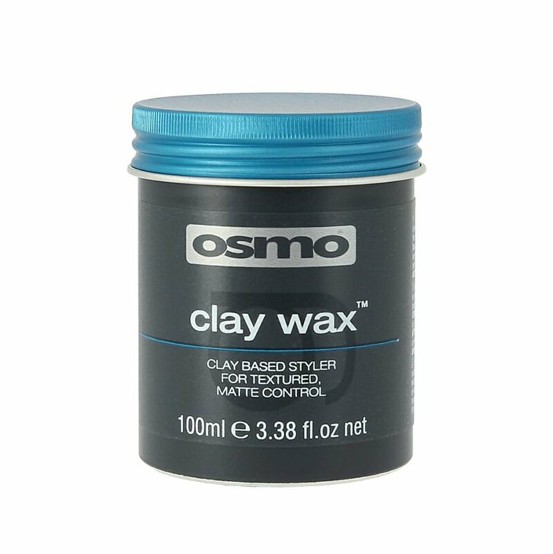 OSMO Clay Wax 100 ml Men Hair Styling Grooming Matte Textured