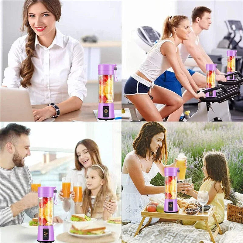 USB Mini Rechargeable Personal Blender | Smoothie & Shake Maker | Portable Fruit Juicer – UK Stock