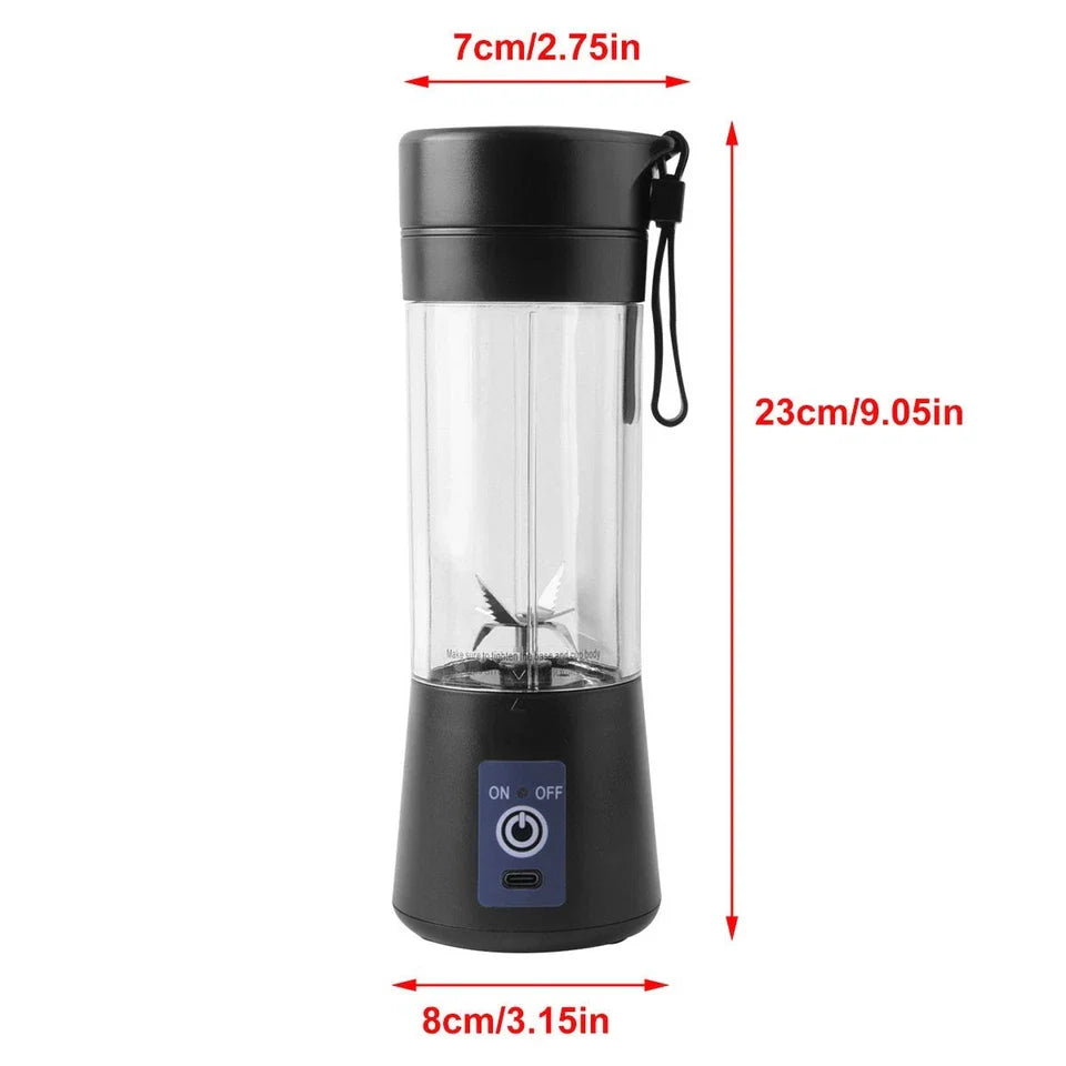 USB Mini Rechargeable Personal Blender | Smoothie & Shake Maker | Portable Fruit Juicer – UK Stock