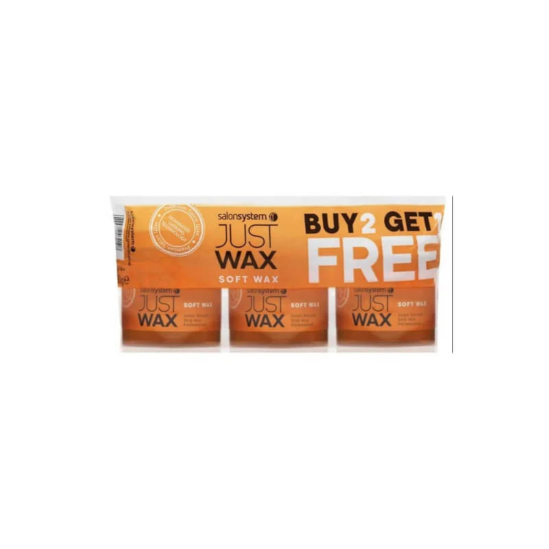 Salon System Just Wax Soft Wax - 3 for 2 soft wax