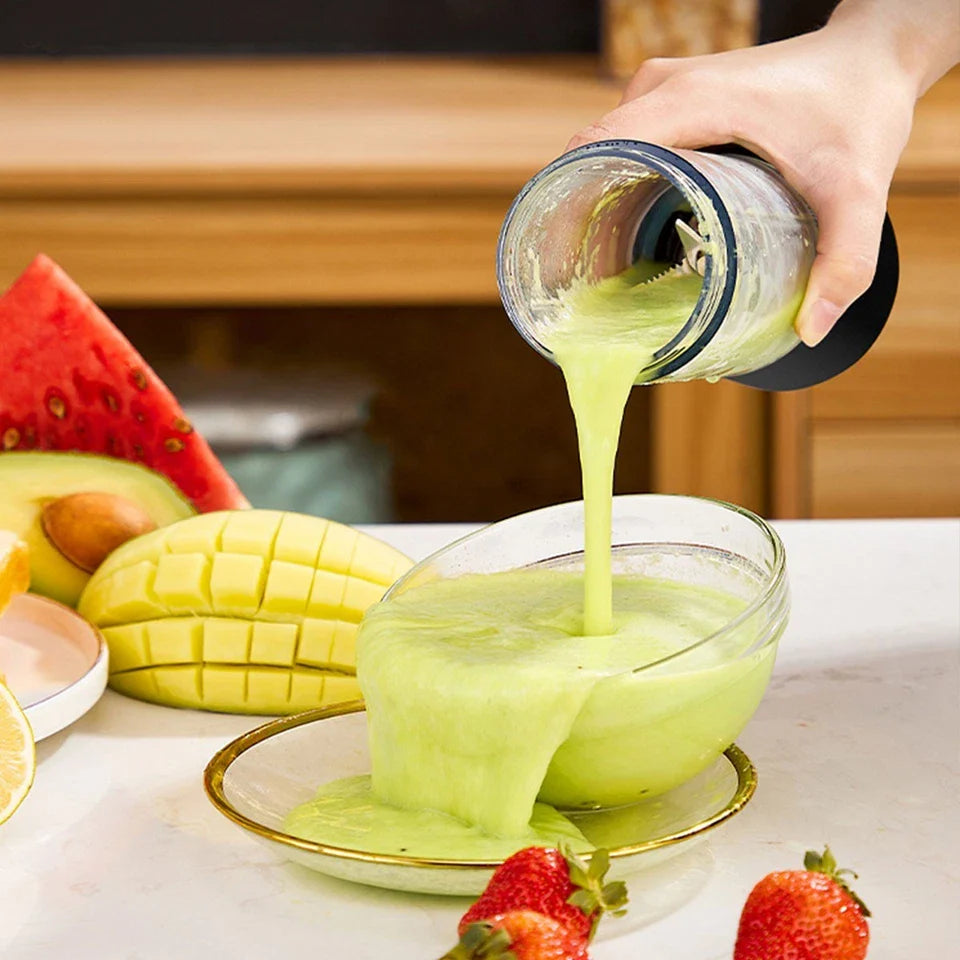 USB Mini Rechargeable Personal Blender | Smoothie & Shake Maker | Portable Fruit Juicer – UK Stock