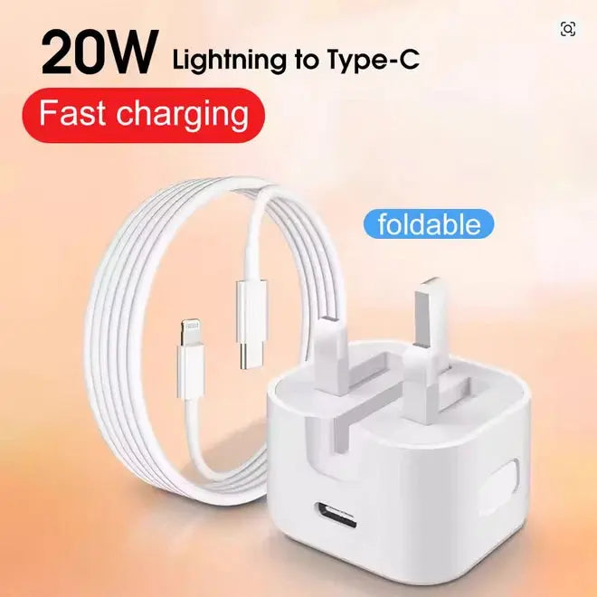 USB-C PD Plug mobile phone Charger For iPhone 14 13 12 11 Pro Max 8 7 6 6s Plus