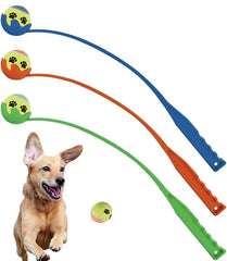 60CM DOG BALL LAUNCHER THROWER PET TRAINING FETCH RETRIEVE CHUCKER LARGE