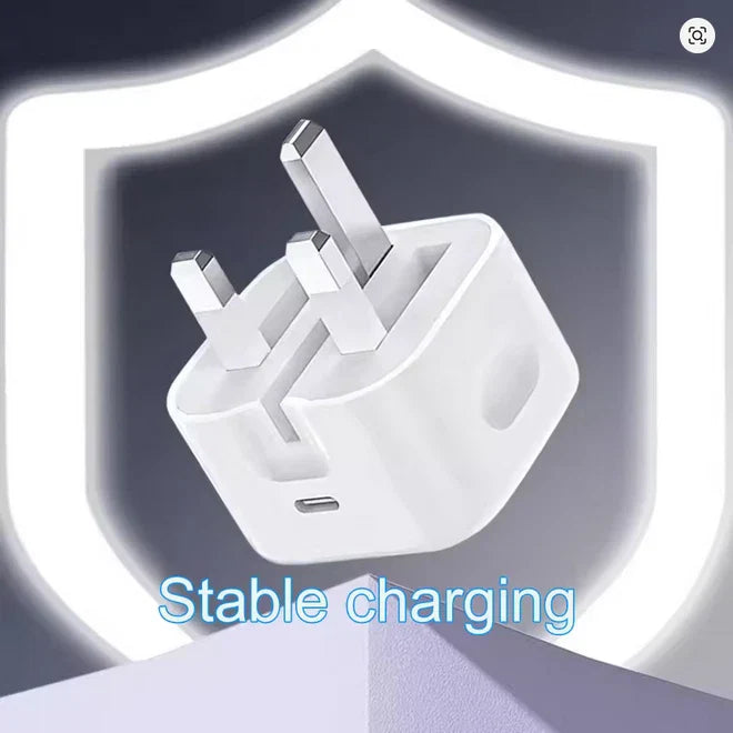 For iPhone 14 13 12 11 Pro XR XS Fast Charging 20W USB-C PD Plug