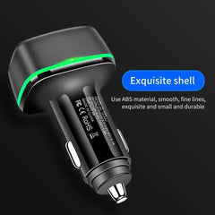 Fast Car Charger 2 USB Port + Type C Universal Socket Adapter For iPhone Samsung