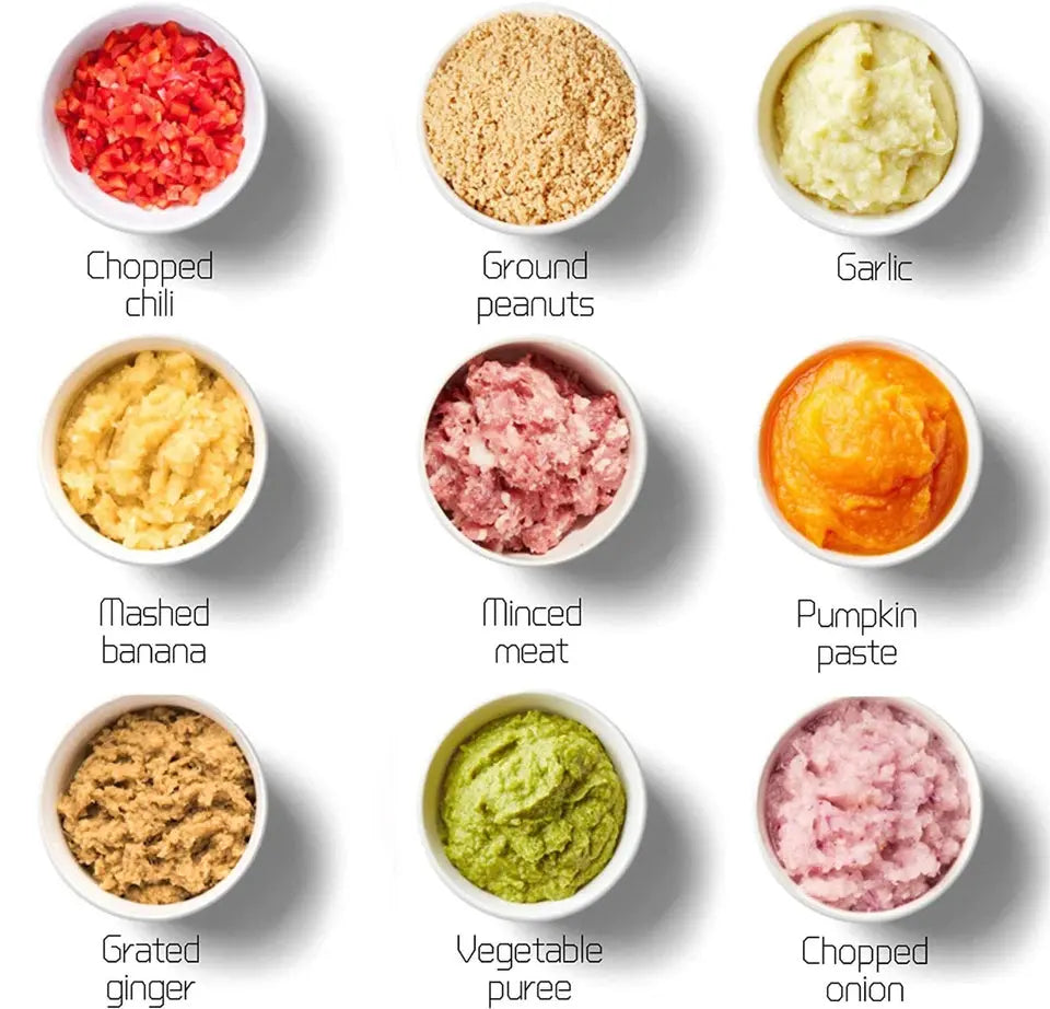 Pull Cord Manual Vegetable Cutter Pulling Food Chopper Hand Blender Kitchen Tool