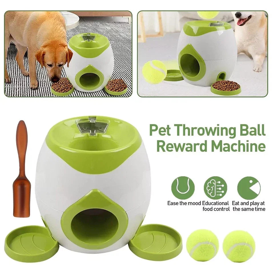 Dog Automatic Ball Launcher Convenient Pet Ball Thrower Interactive Game UK New