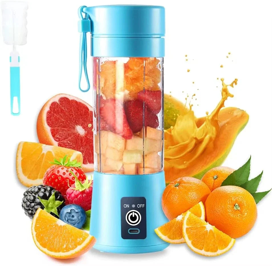 USB Mini Rechargeable Personal Blender | Smoothie & Shake Maker | Portable Fruit Juicer – UK Stock